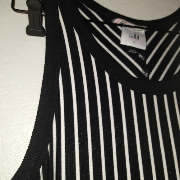CAbi ATC Wing Striped Dress - Picture 3 of 7